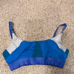 JoyLab Blue and Gray Sports Bra